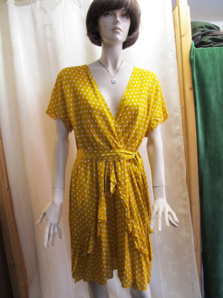 Summer Dress "Spotty" yellow